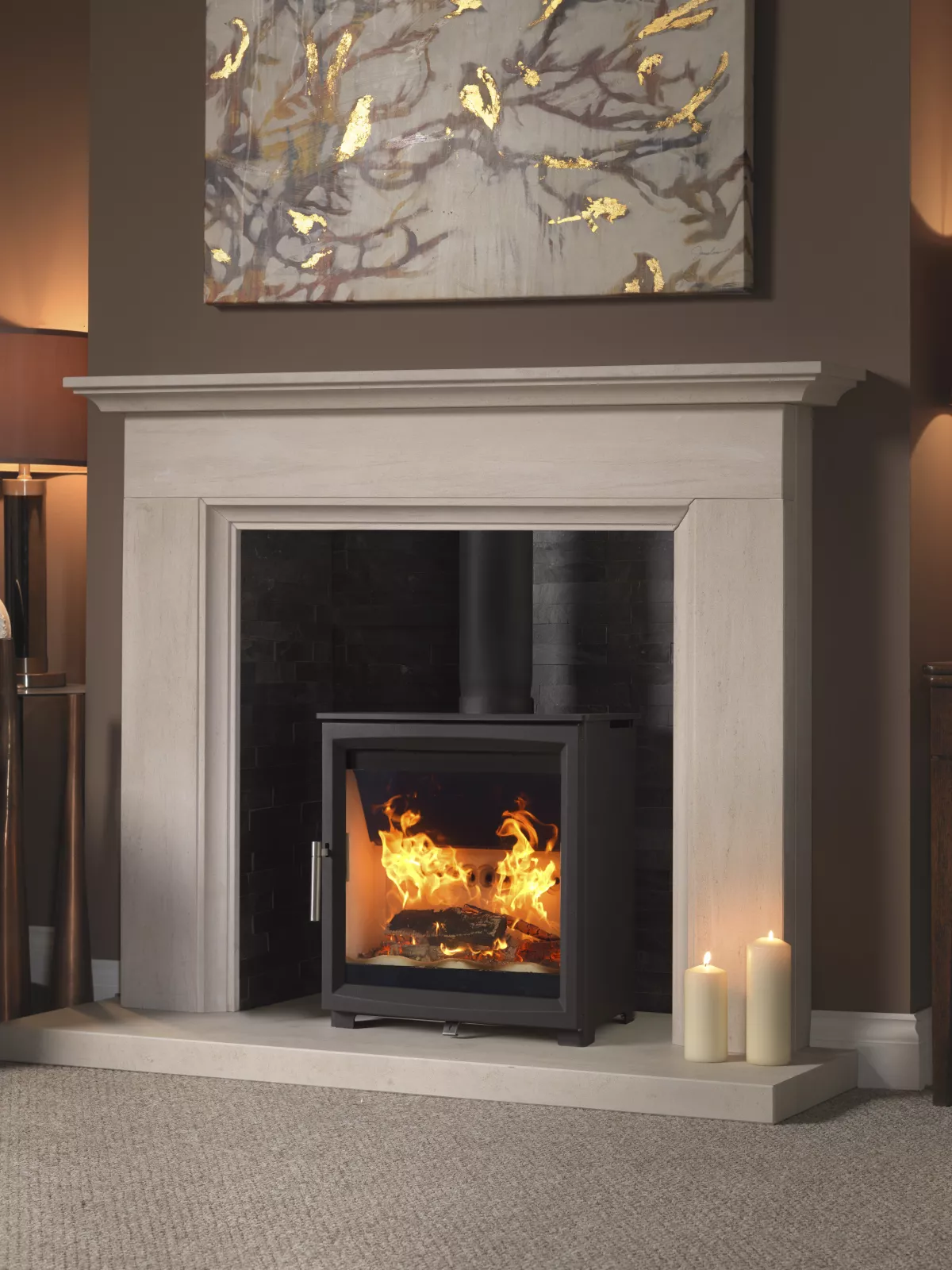 Woodtec 5kW Wide Wood Burning Stove