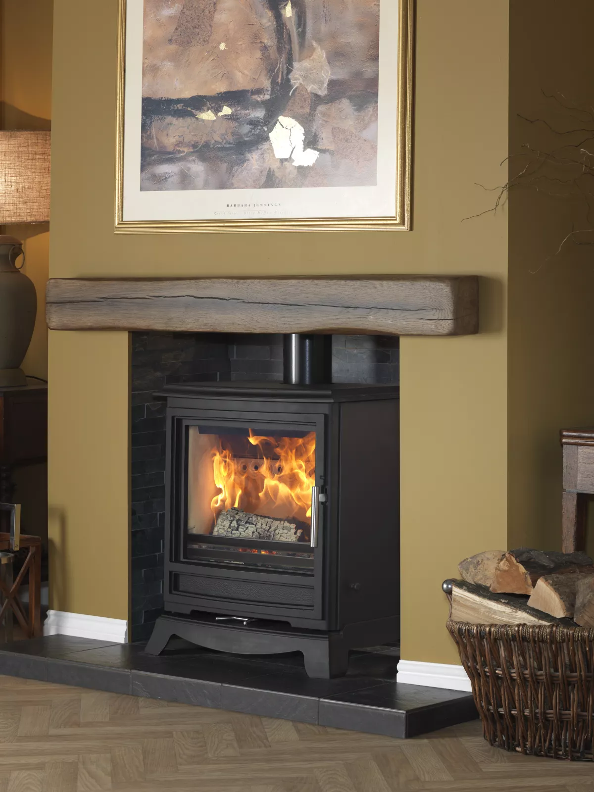 Purevision Classic 5kW Wide Slimline Stove
