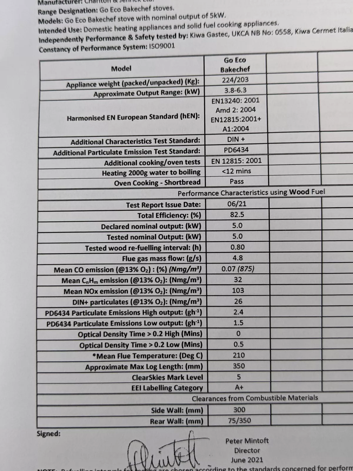 Go Eco BakeChef Cooking Stove