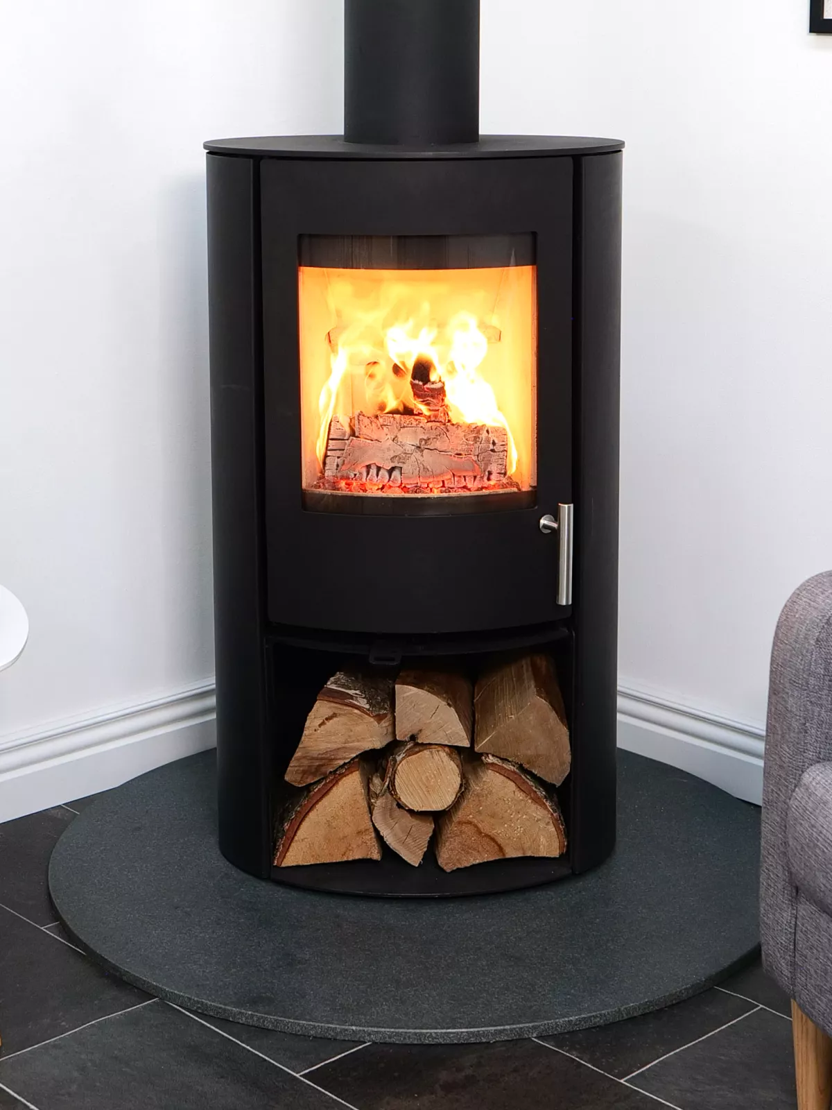 Woodtec FCS Cylindrical Stove