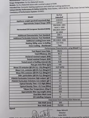 Go Eco BakeChef Cooking Stove