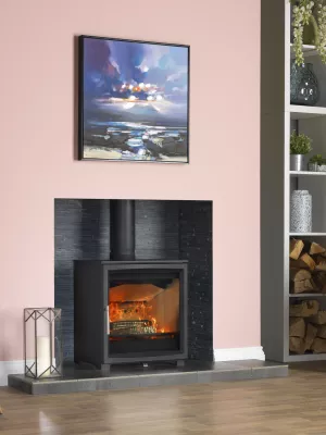Woodtec 5kW Wide Deep Wood Burning Stove