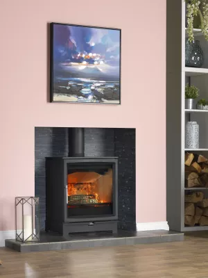Woodtec 5kW Wide Deep Wood Burning Stove