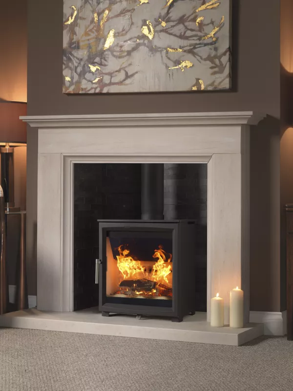 Product Woodtec 5kW Wide Wood Burning Stove Image