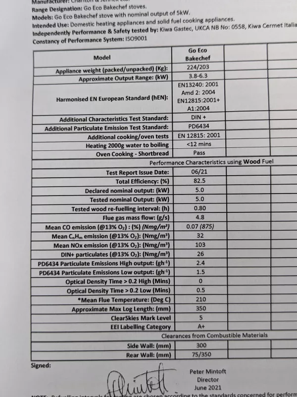 Product Go Eco BakeChef Cooking Stove Image